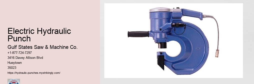 Electric Hydraulic Punch