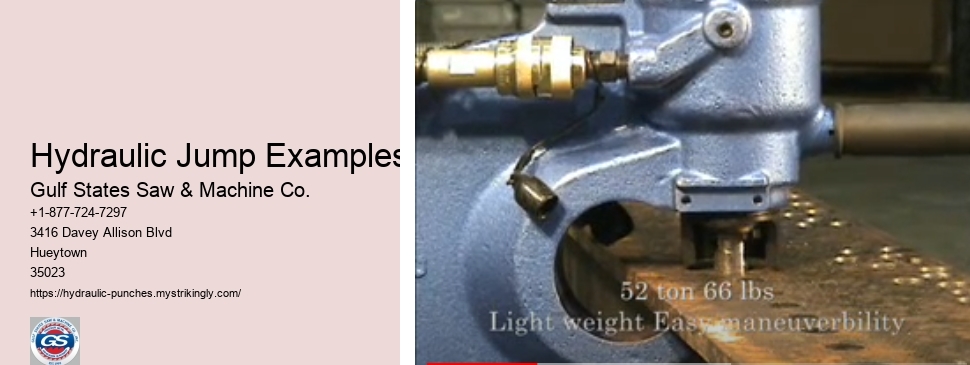 Hydraulic Tube Punches