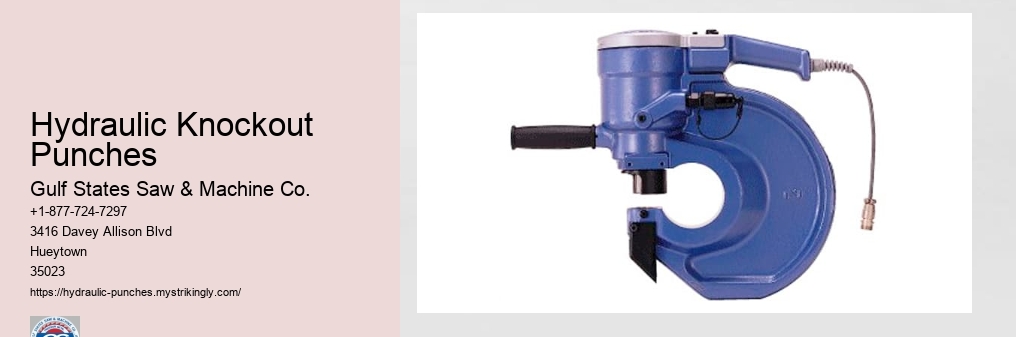 Hydraulic Knockout Punches
