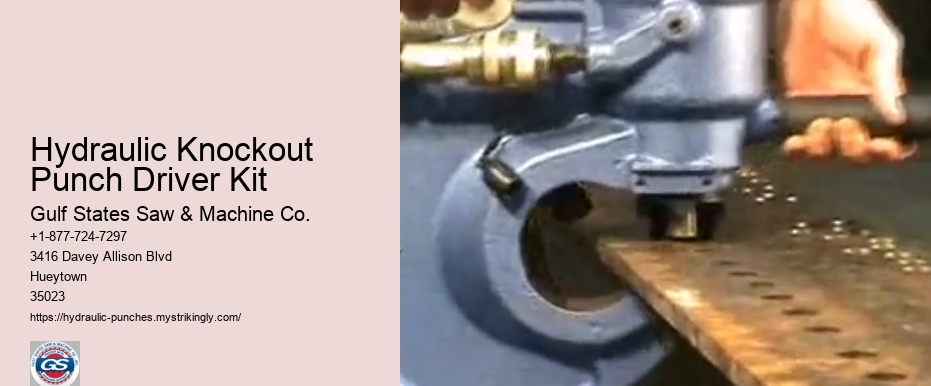 Hydraulic Hole Punchers