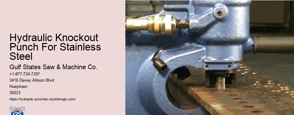 Hydraulic Hole Drilling Machines