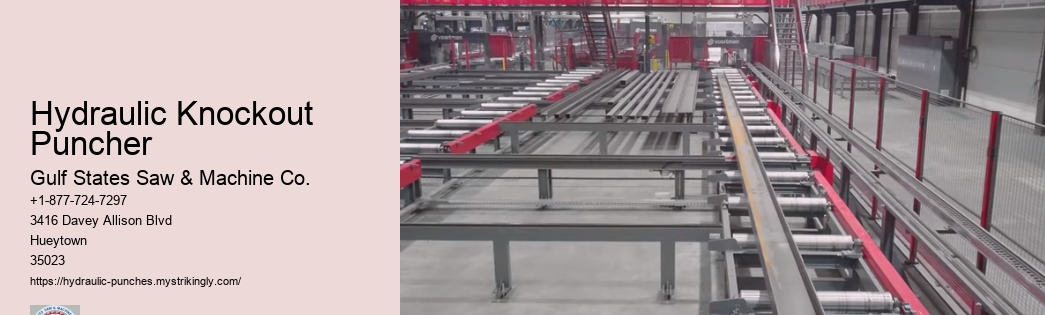 Metal Hydraulic Hole Punch