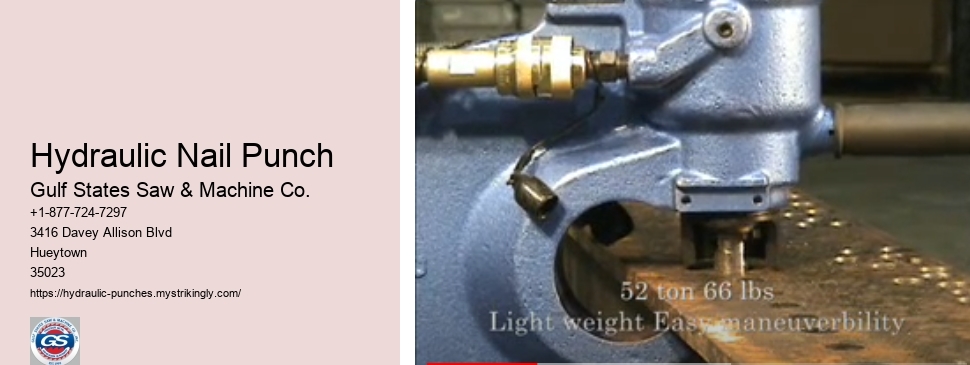 Hydraulic Punch Driver