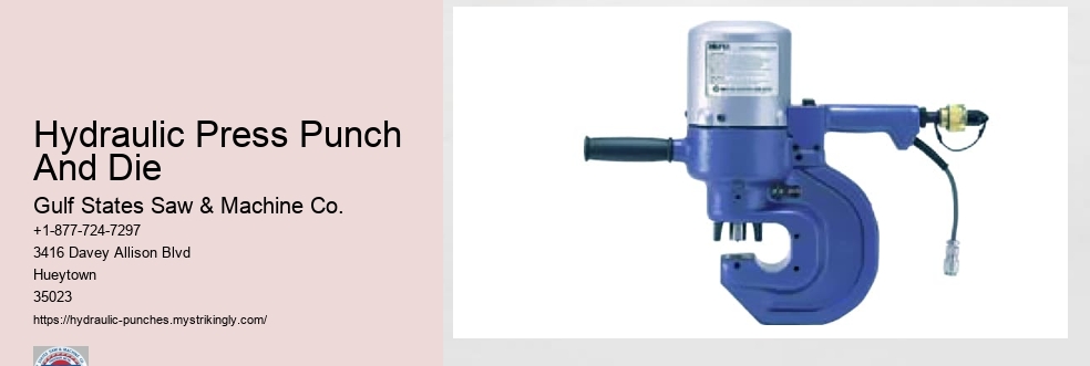 Hydraulic Press Punch And Die