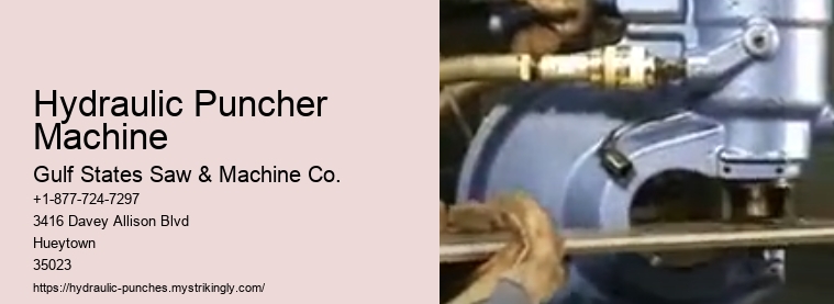 What Is A Hydraulic Punching Machine