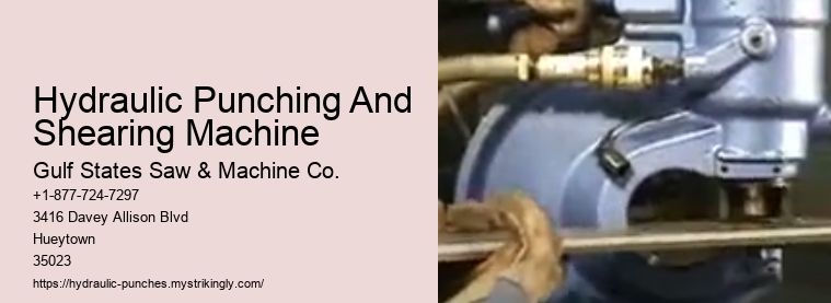 Hydraulic Hole Punchers